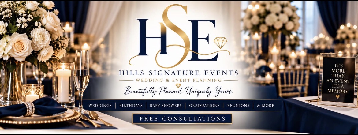 Hills Signature Events — wedding and event planning. Beautifully Planned. Uniquely Yours.